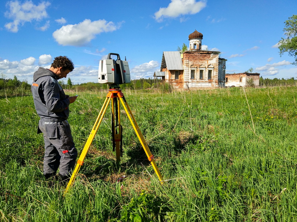 Laser Scanning of the Annunciation Iono-Yashezersky Monastery