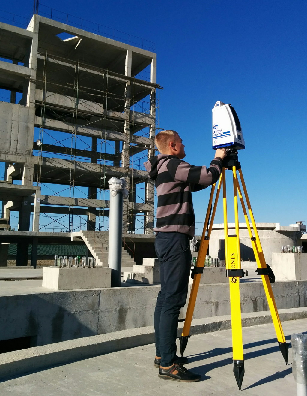 As-built survey using laser scanning in Azerbaijan