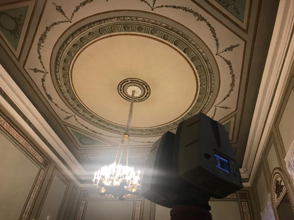 Лазерное сканирование Таврического дворца