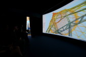 Visualization of the 3D-model of Shukhov tower on the stereoscreen