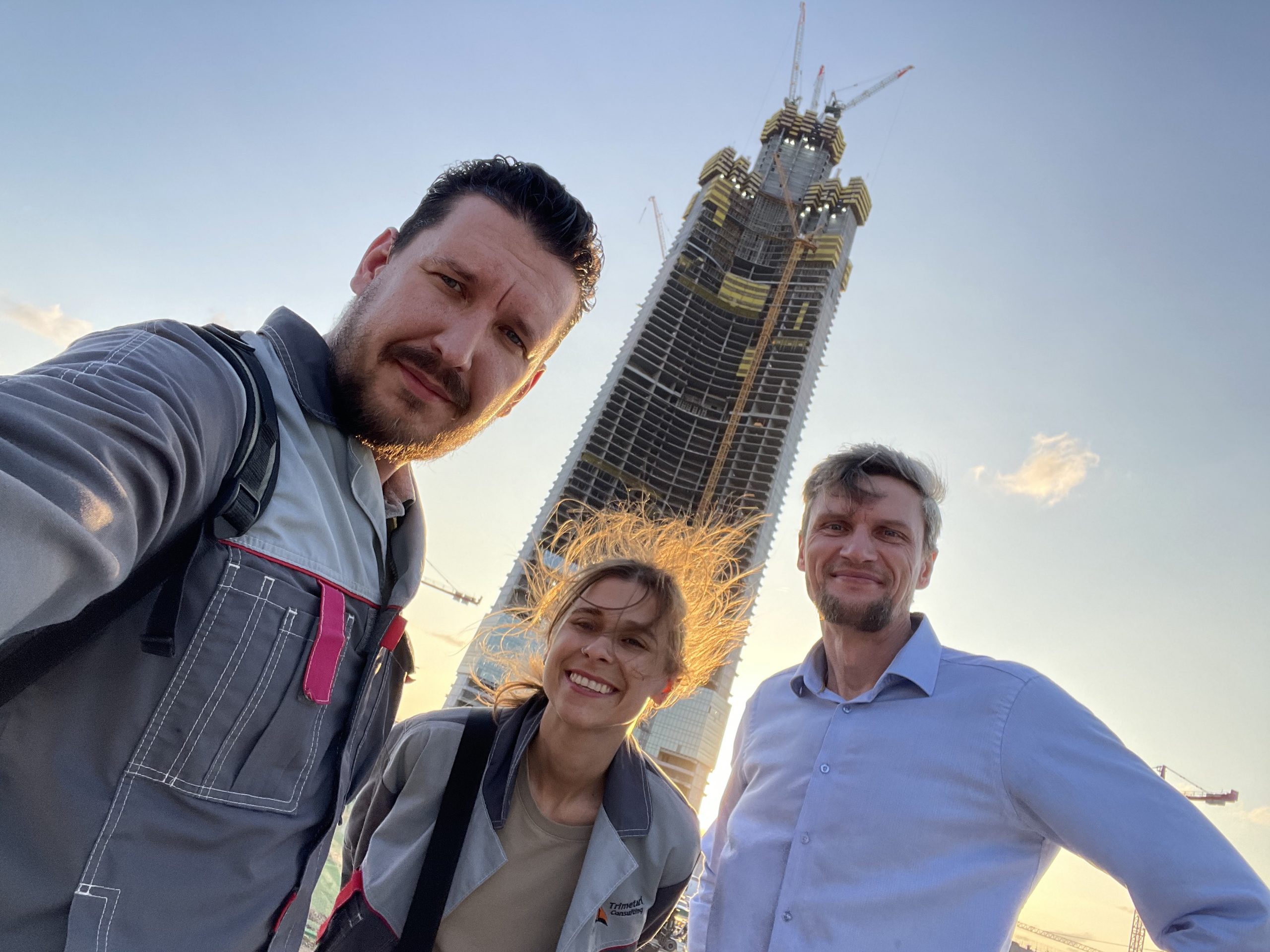 Строительная площадка Jeddah Tower