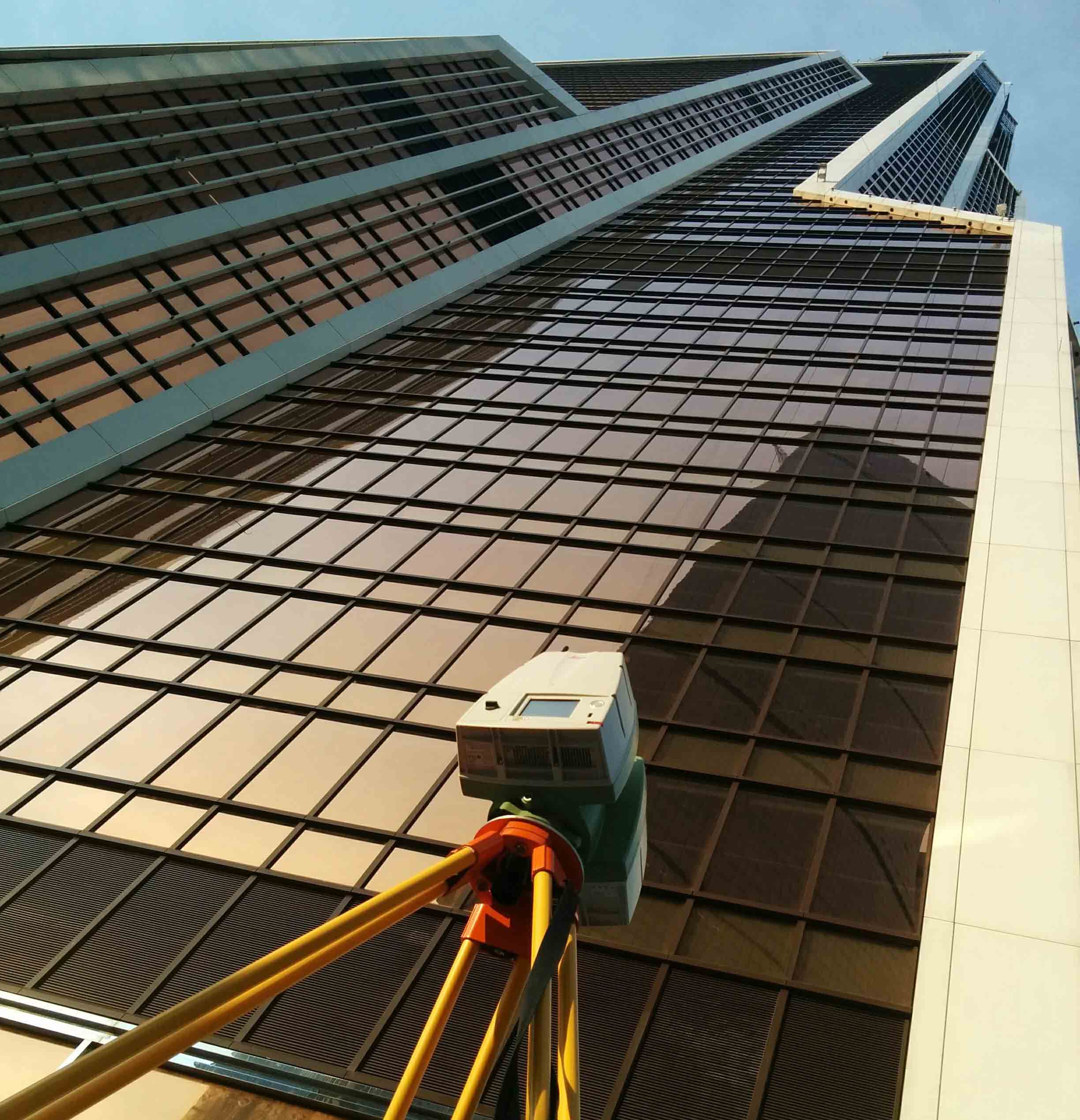 Laser Scanning of Mercury City Tower
