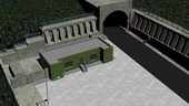 3D model of the tunnel portal